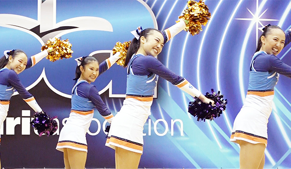 Dancechannel ダンスチャンネル 日本初のダンス専門テレビ局 Usa ジャパン チアリーディング ダンス学生選手権大会 19 Dancechannel ダンスチャンネル 日本初のダンス専門テレビ局 Usa ジャパン チアリーディング ダンス学生選手権大会 19