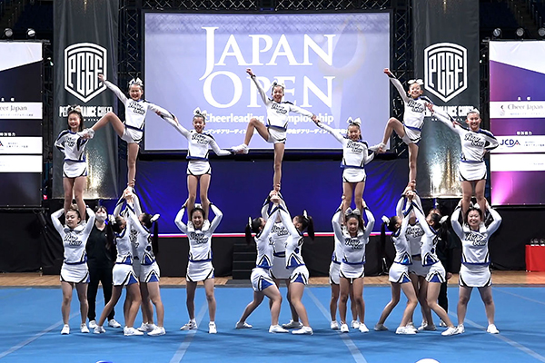 2025ジャパンオープンチアリーディング選手権大会・2025日本学生チアリーディング選手権大会　Cheer Japan GROUP STUNTS COMPETITIO